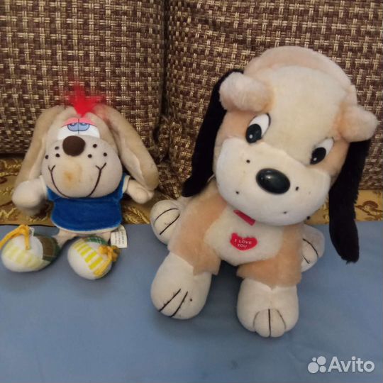 Мягкие игрушки зайцы рыбы тигры Винни пух