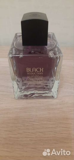 Туалет.вода Antonio banderas black Seduction 100ml