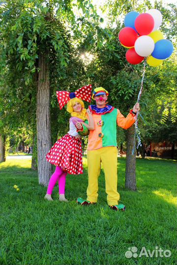 Костюм клоун взрослый