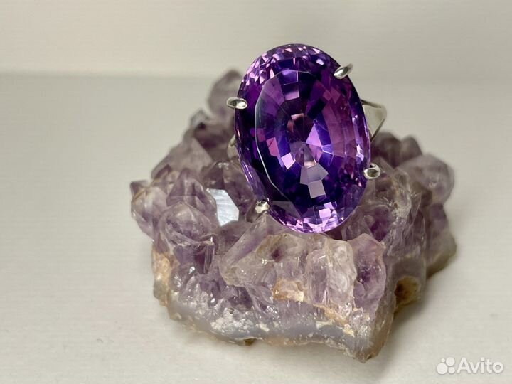 Серебряные браслеты кольца аметист сапфир изумруд