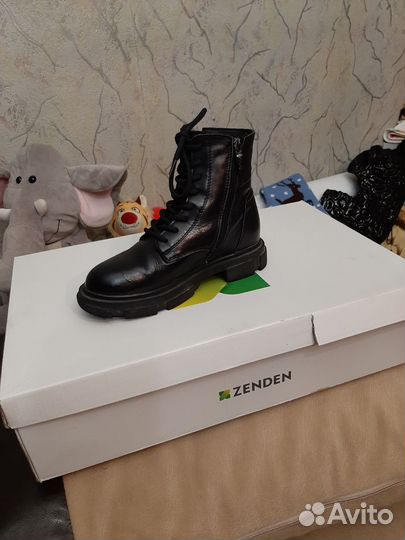 Полусапоги зимние на девочку 35р