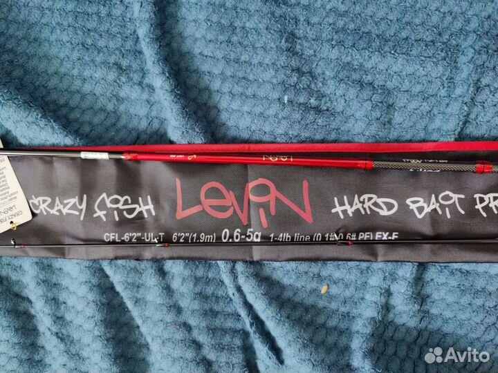 Спиннинг Crazy fish levin CFL-6'2