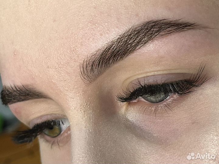 Брови Окрашивание/ Ламинирование ресниц и бровей