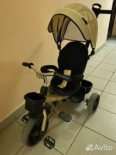 Детский велосипед с ручкой rant basic ghost