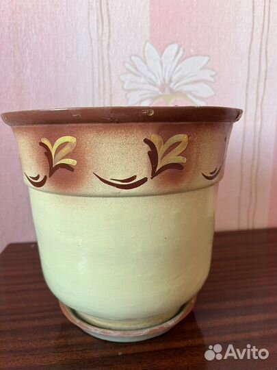 Горшок для цветов керамика