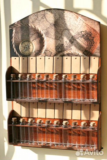 Полки для коллекции песка