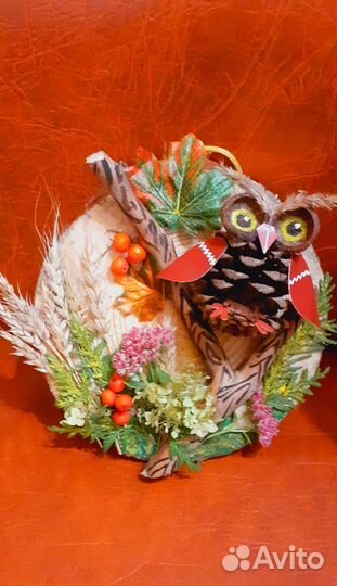 Осенняя поделка. Панно в садик или в школу