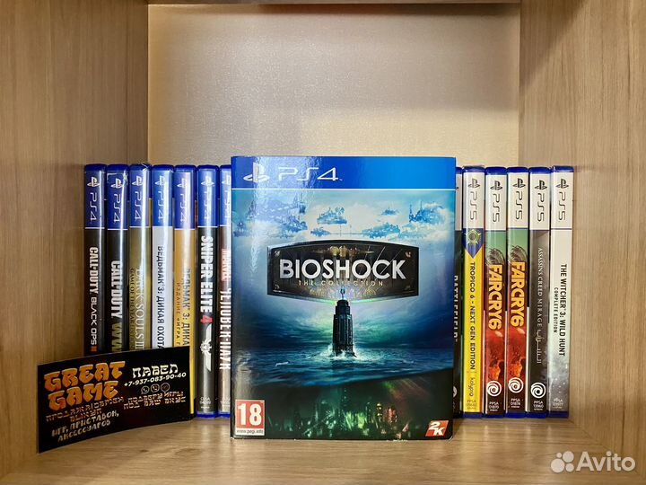 Игры PS4: BioShock: The Collection
