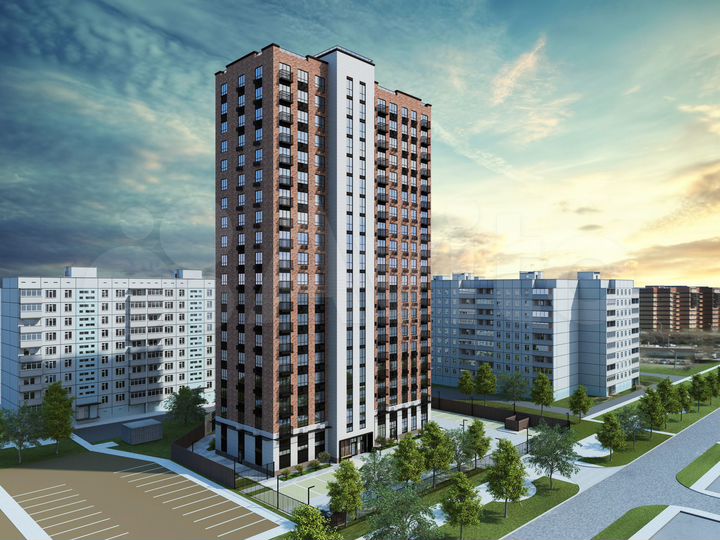 1-к. квартира, 39,8 м², 15/19 эт.