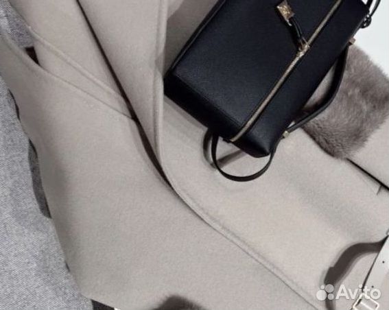 Пальто из кашемира с норкой Loro Piana FAL9483