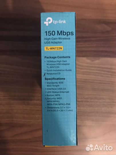 Wi-Fi Адаптер TP-link TL-WN722N