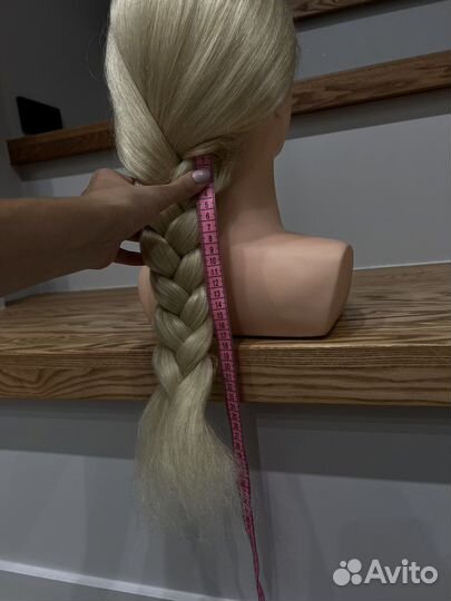 Манекен голова для причесок натуральные