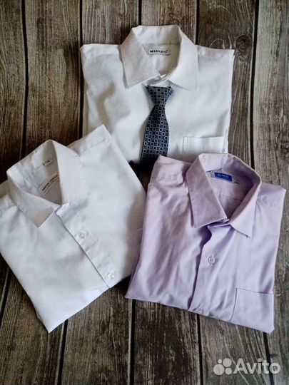 Рубашки школьные