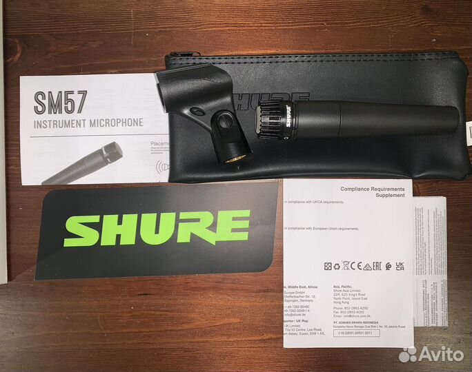 Микрофон Shure SM57-LCE