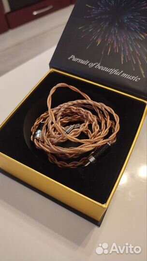 Кабель cema MS series 4.4 mmcx 22AWG 7N медный