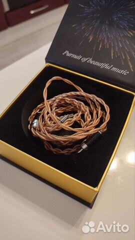 Кабель cema MS series 4.4 mmcx 22AWG 7N медный