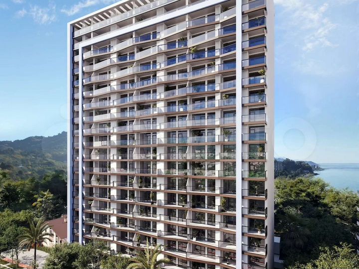 1-к. квартира, 27 м² (Грузия)