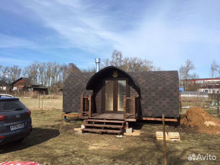 Бани в наличии под ключ