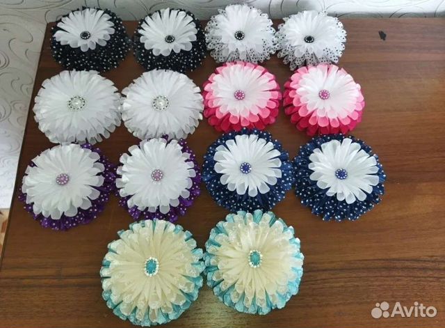 Резинки для волос ручной работы