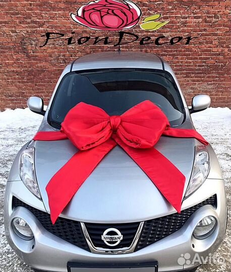 Подарочный бант на машину