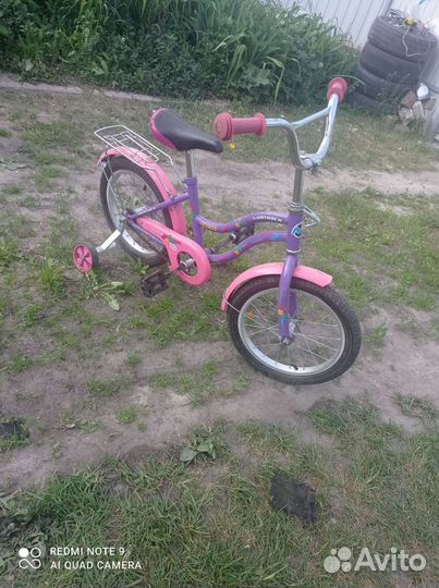 Детский велосипед для девочки