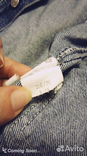 Джинсовая куртка детская (3-4 года)