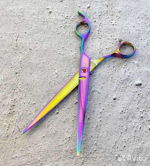 Набор ножниц для стрижки 8 Purple Dragon №8335