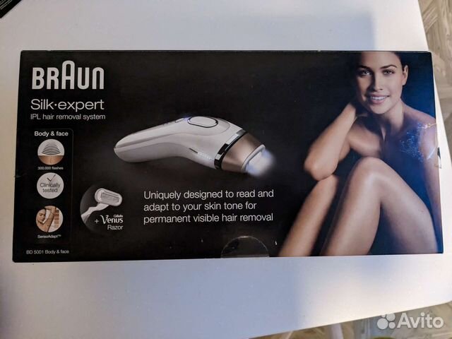 Фотоэпилятор braun face & body