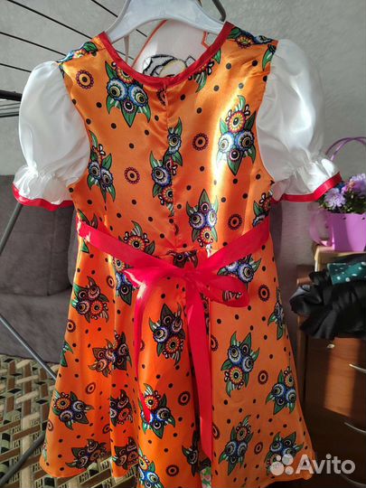 Костюм белочки - карнавальный, для сценки р. 116