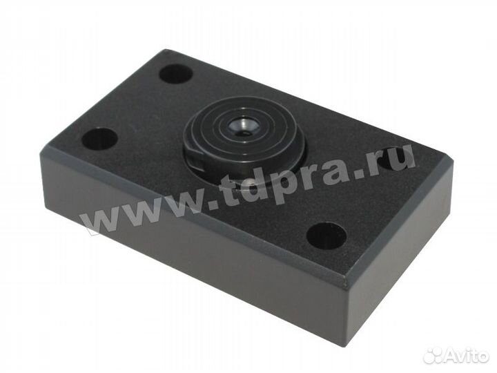 Опора декоративная ADJ1.020.BL H20+8мм черный мато