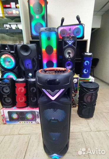 Bluetooth Колонка Jasma с беспроводным микрофоном