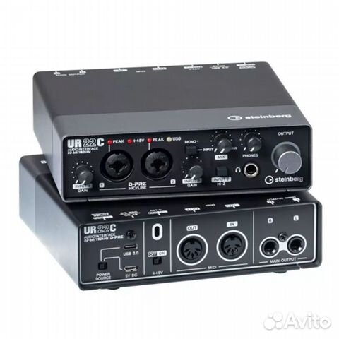 Аудиоинтерфейс Steinberg UR22C