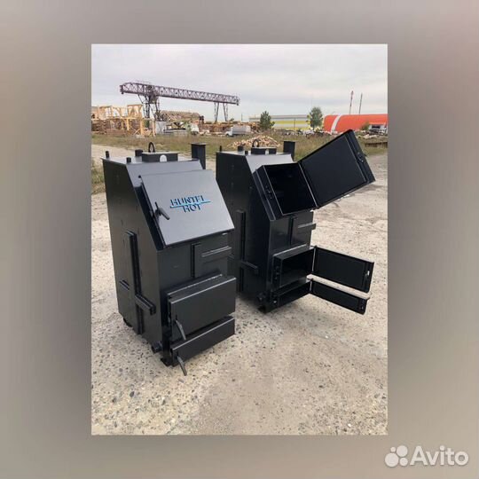 Котел твердотопливный длительного горения