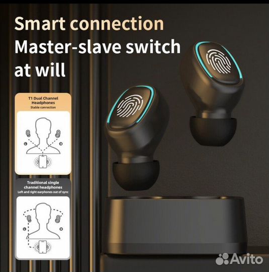 Беспроводные наушники т1