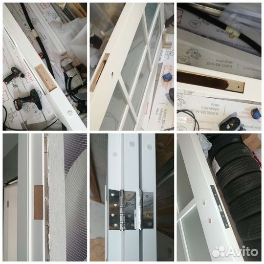 Установка межкомнатных дверей