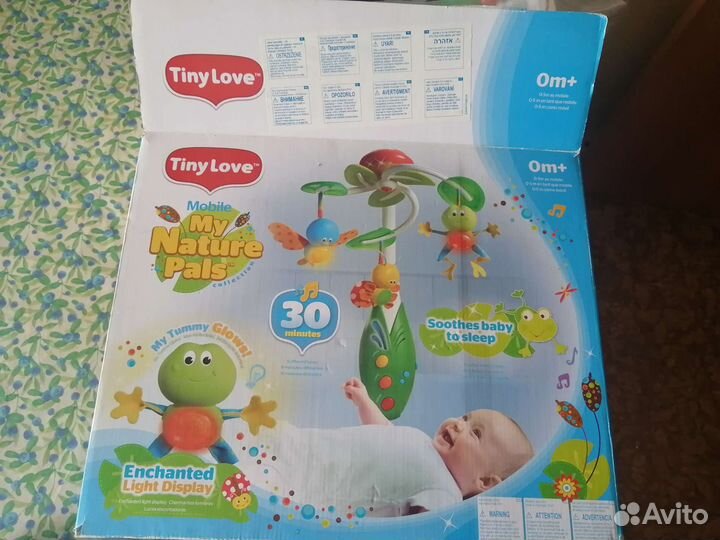 Мобиль на кроватку tiny love лесное озеро