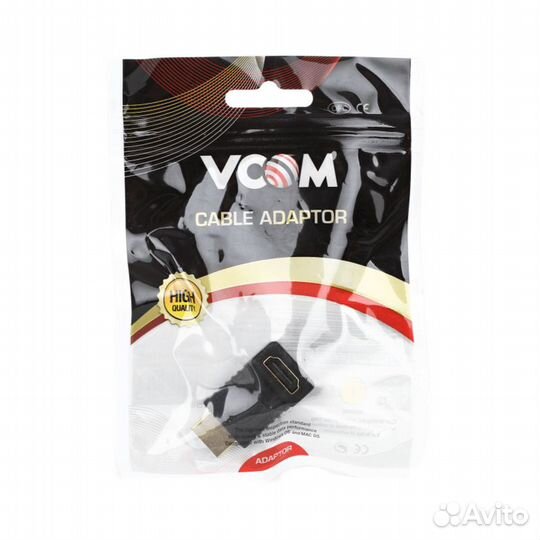 Переходник hdmi (M) - hdmi (F) угловой