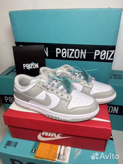 Nike Dunk low grey fog (оригинал)