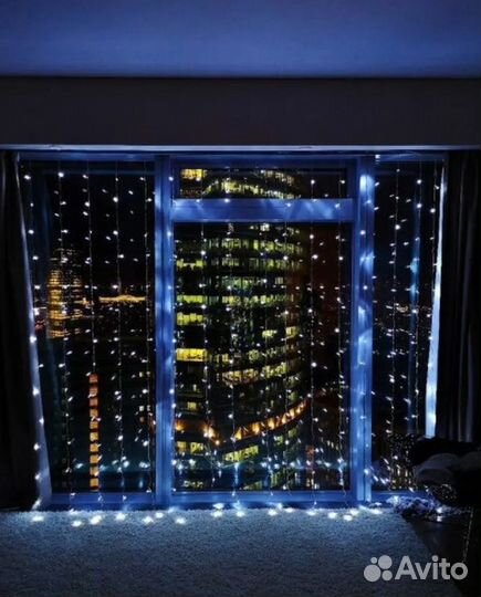 Гирлянда на шторы