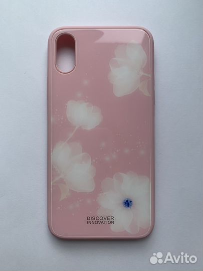 Чехол для телефона iPhone Xs, розовый