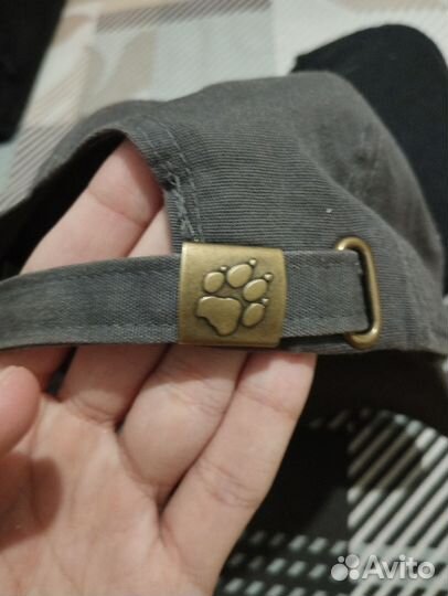 Кепка jack wolfskin серая