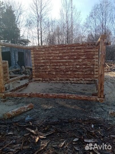 Сруб бани 3* 4+3