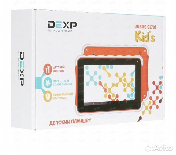 Детский планшет dexp Ursus S170i Kid's