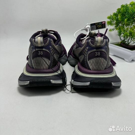 Кроссовки balenciaga 3XL grey purple