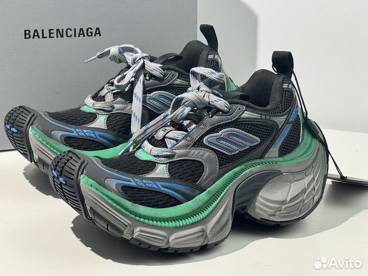 Кроссовки Balenciaga 10XL Sneaker Grey Green