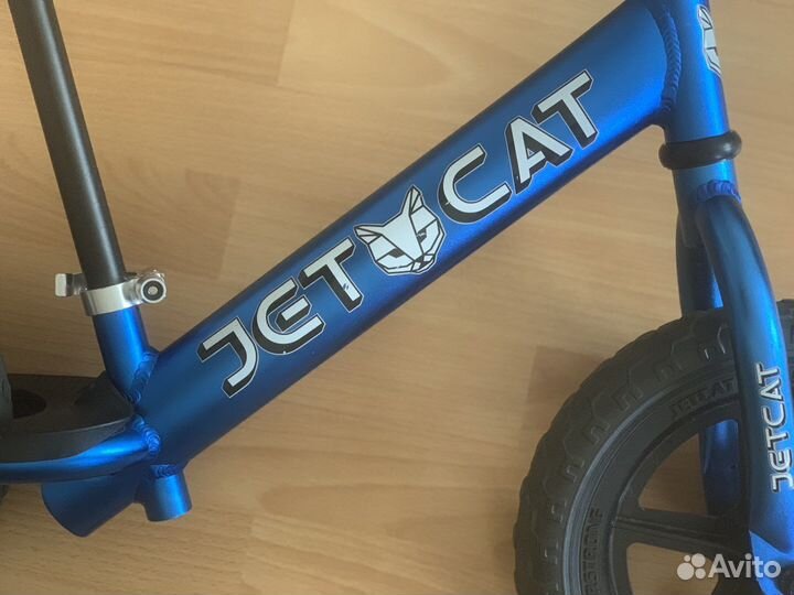 Беговел Jat Cat 12 Sport SLT Eva синий на гарантии
