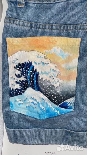 Расписные шорты