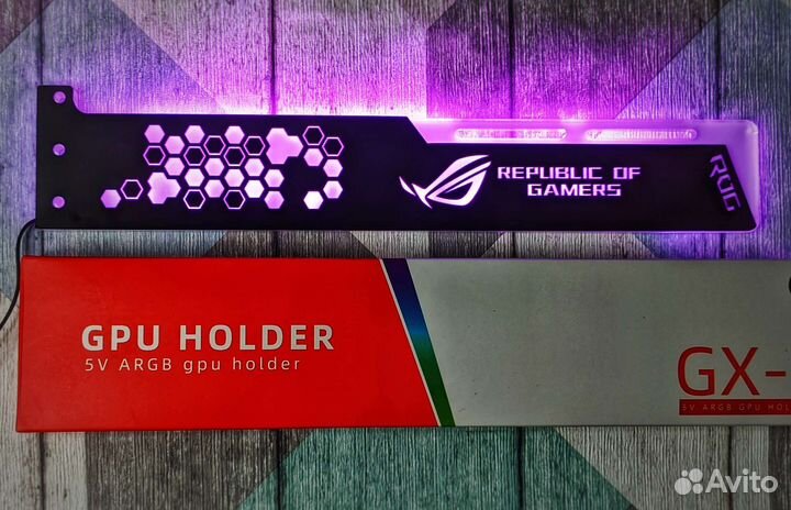 Держатель Подставка Видеокарты RGB