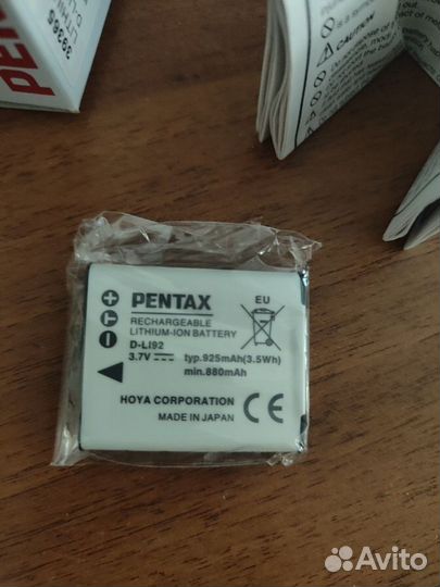 Аккумуляторная батарея Pentax