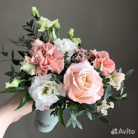 Купить красивые цветы в коробке